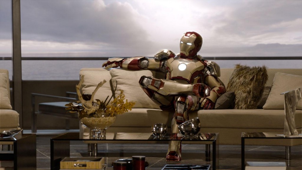 Iron Man relaxed